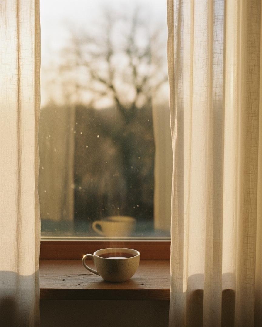 Quiet Evenings tea mood atmosphere