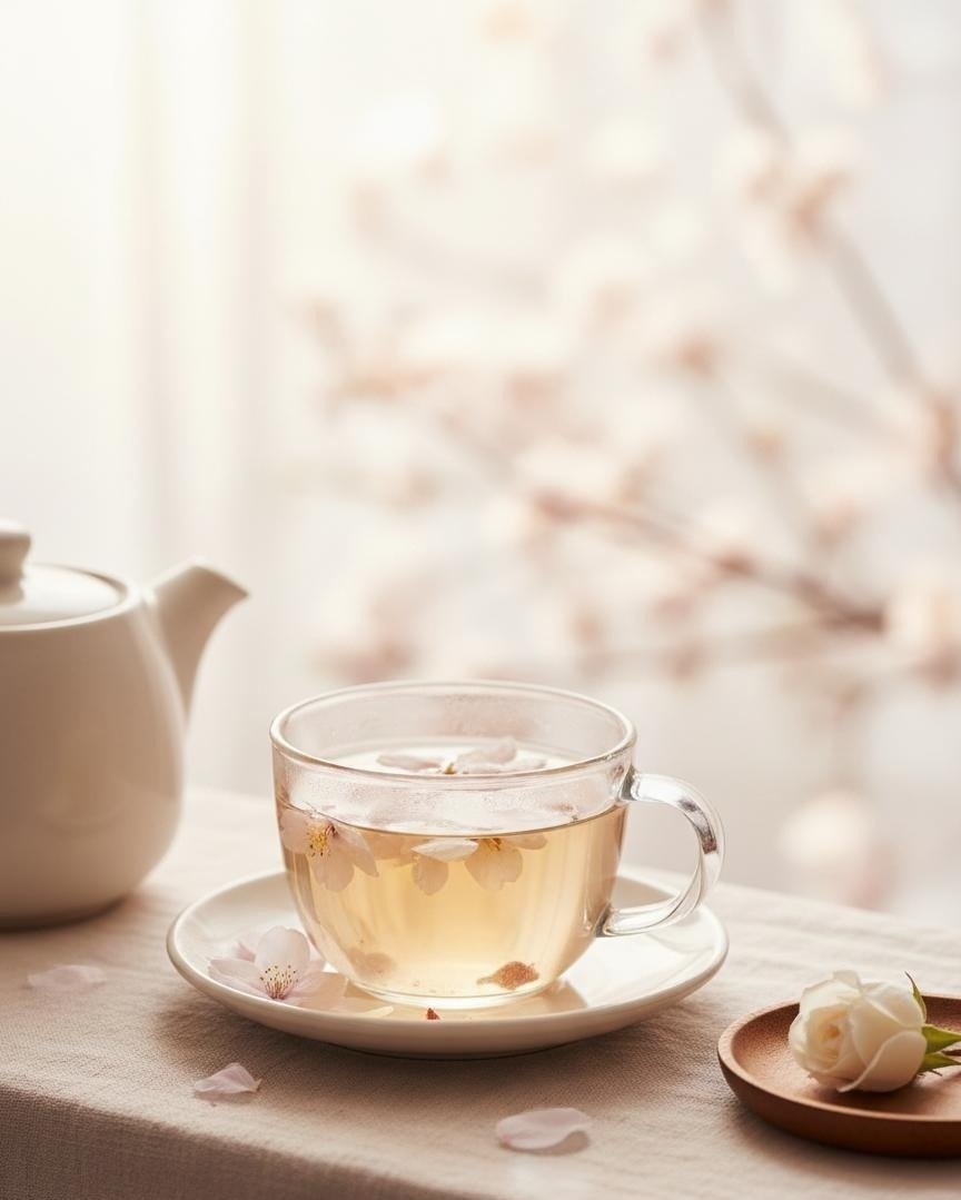 Floral & Light tea mood atmosphere