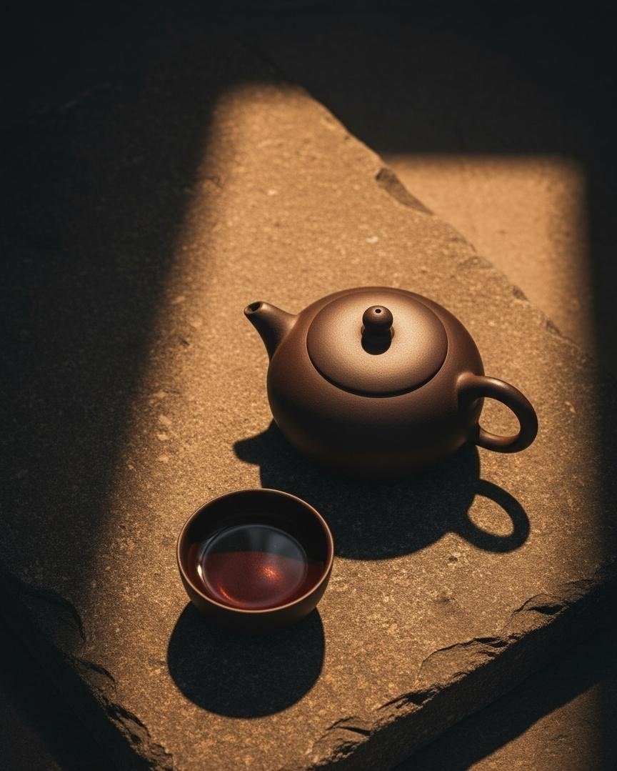 Deep & Roasted tea mood atmosphere