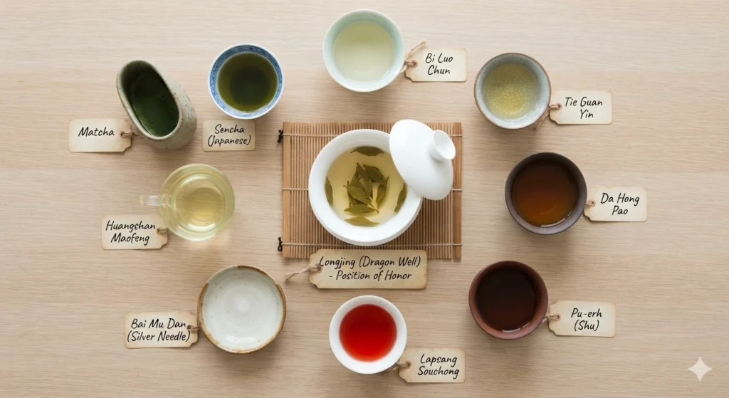 Dragon Well tea cultural status among China's best teas