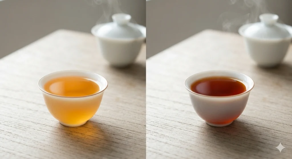Dancong morning energy vs Dahongpao afternoon comfort tea moment