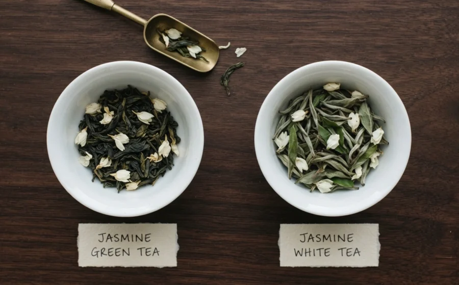 Jasmine Green Tea vs Jasmine White Tea: The Same Jasmine Flower, Two Different Tea Experiences