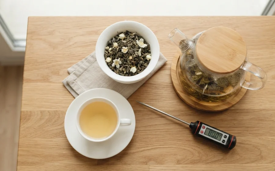 How To Brew Jasmine Green Tea: Temperature And Steeping Guide