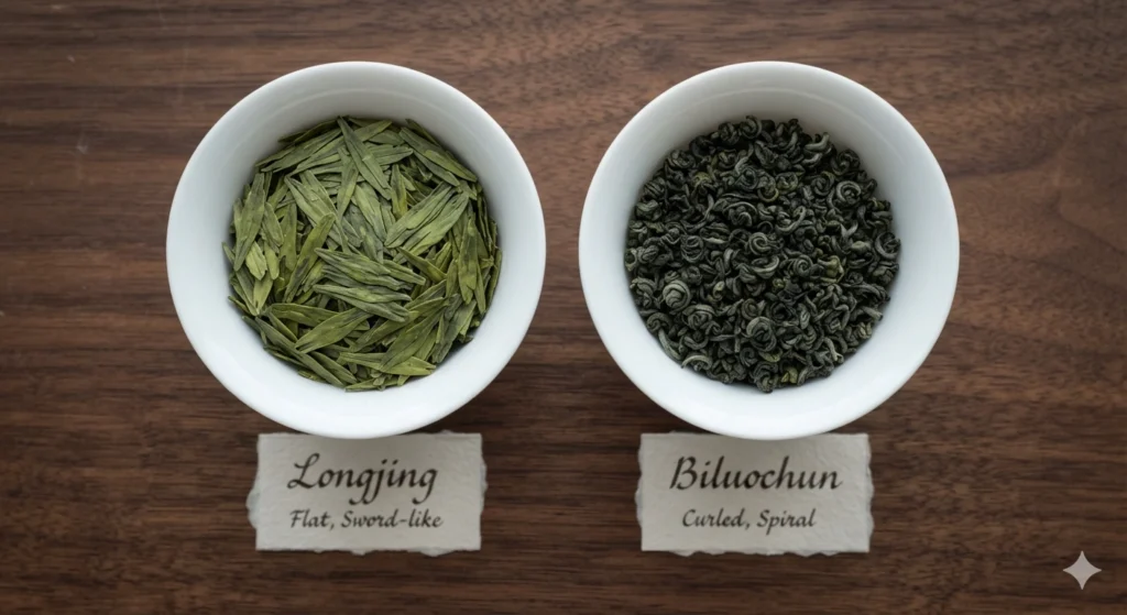 Longjing Tea vs Biluochun Tea: What's The Difference?
