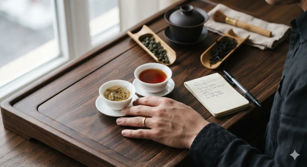 Light oolong vs dark oolong journey from dry leaf to brewed tea